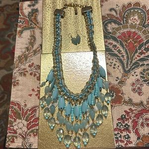 Necklace and earring set